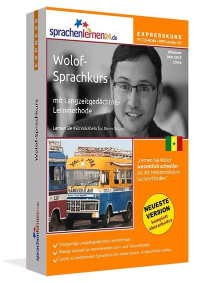 Sprachenlernen24.de Wolof-Express CD-ROM