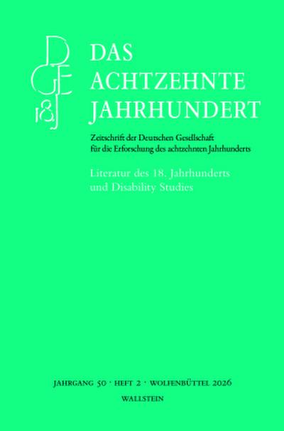 Das achtzehnte Jahrhundert