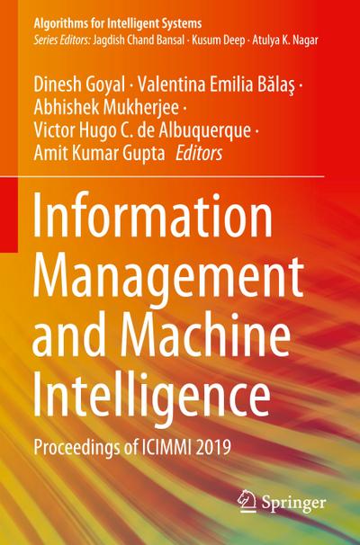 Information Management and Machine Intelligence