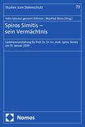 Spiros Simitis – sein Vermächtnis