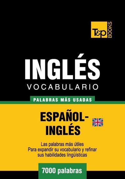 Vocabulario español-inglés (BR) - 7000 palabras más usadas