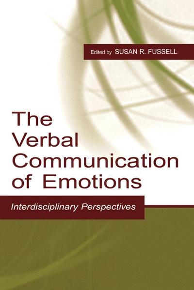 The Verbal Communication of Emotions