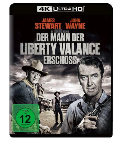 Der Mann, der Liberty Valance erschoss 4K, 1 UHD-Blu-ray + 1 Blu-ray