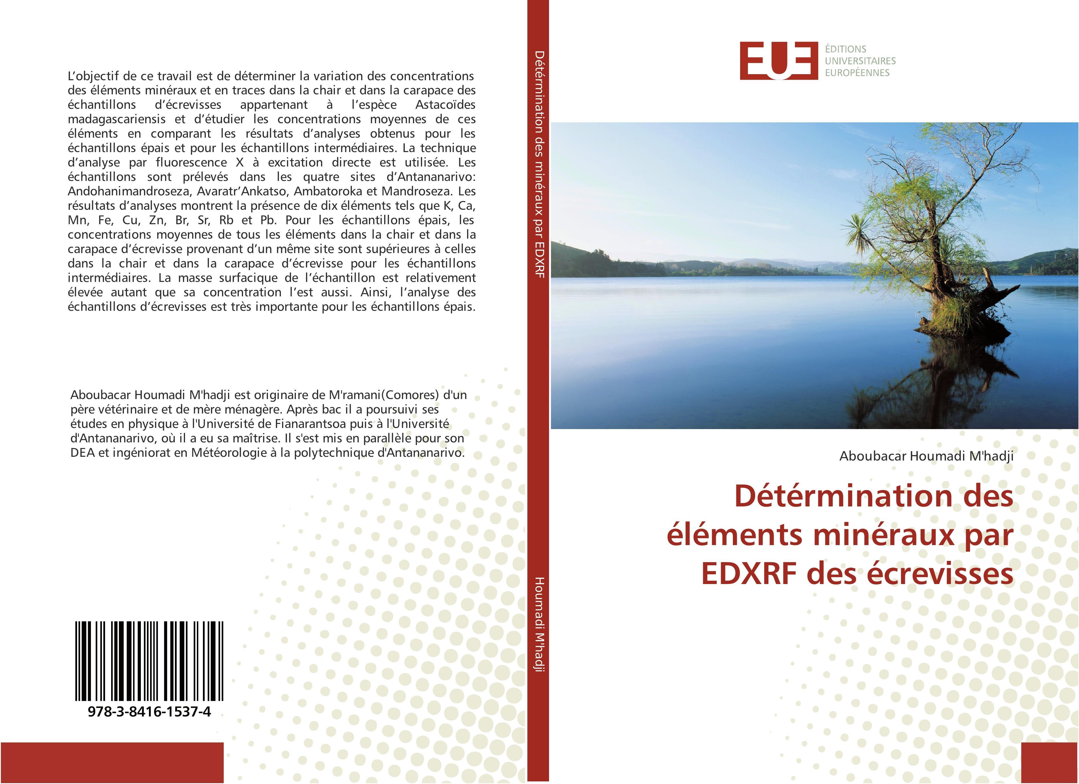 Détérmination des éléments minéraux par EDXRF des écrevisses Aboubacar Houm ... - Picture 1 of 1