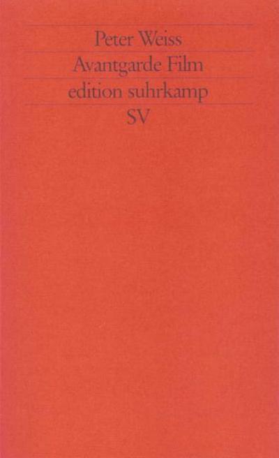 Avantgarde Film