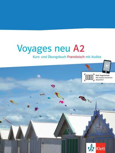Voyages - Neue Ausgabe A2. Kurs- und Übungsbuch mit Audio-Online