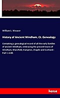 History of Ancient Windham, Ct. Genealogy