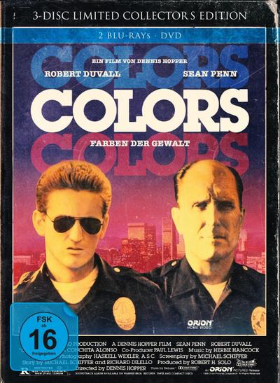Colors - Farben der Gewalt, 3 Blu-ray (2-Disc Limited Collectors Edition im Mediabook) (Cover B)
