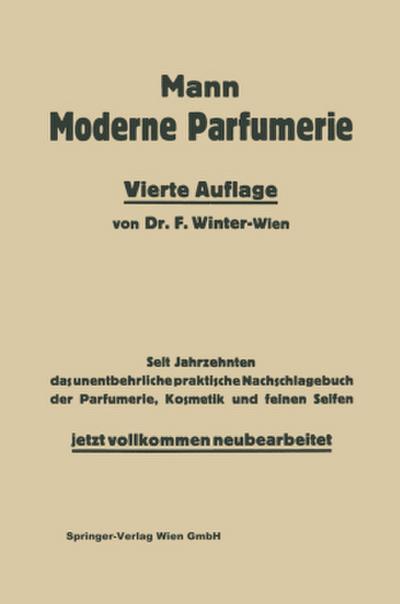 Die moderne Parfumerie