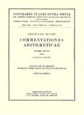 Commentationes arithmeticae