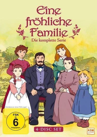 Eine fröhliche Familie - Die komplette Serie, 4 DVD