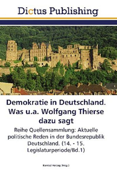 Demokratie in Deutschland. Was u.a. Wolfgang Thierse dazu sagt