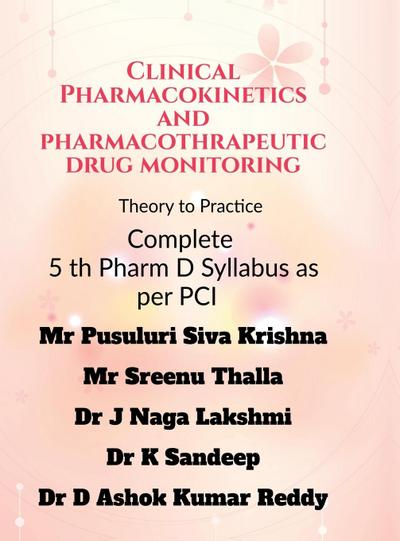 Clinical Pharmacokinetics and Pharmacotherapeutic Drug Monitoring