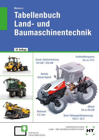 eBook inside: Buch und eBook Tabellenbuch Land- und Baumaschinentechnik, m. 1 Buch