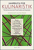 Jahrbuch für Kulinaristik, Bd. 1 (2017)