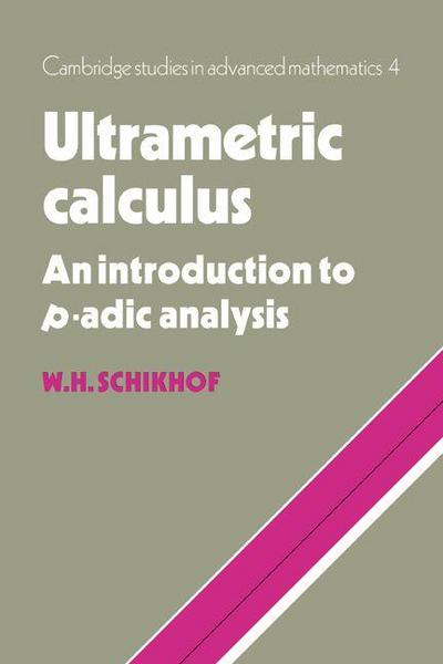 Ultrametric Calculus