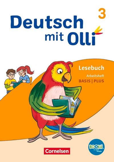 Deutsch mit Olli Lesen 2-4 3. Schuljahr. Arbeitsheft Basis / Plus