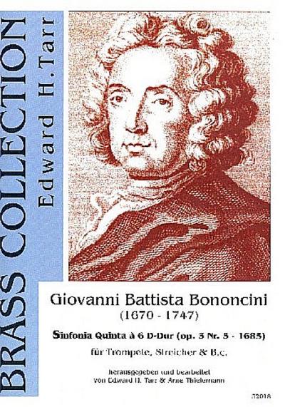 Sinfonia quinta à 6 D-Dur op.3,5für Trompete, Streicher und Bc