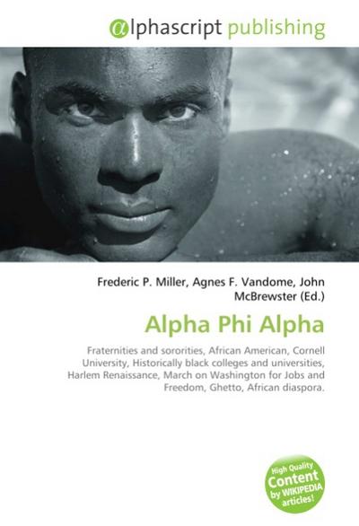 Alpha Phi Alpha - Frederic P. Miller