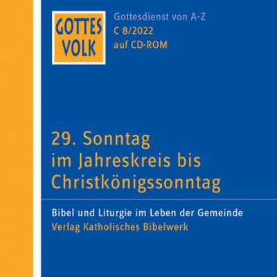 Gottes Volk LJ C8/2022 CD-ROM, CD-ROM