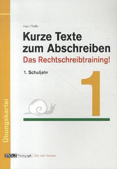 Kurze Texte zum Abschreiben 1
