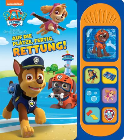 PAW Patrol, Auf die Plätze, fertig, Rettung! Soundbuch