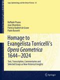 Homage to Evangelista Torricelli’s Opera Geometrica 1644–2024