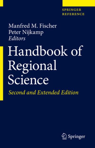 Handbook of Regional Science Handbook of Regional Science, 3 Teile