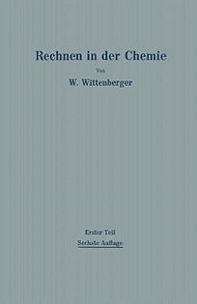 Rechnen in der Chemie