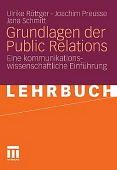 Grundlagen der Public Relations