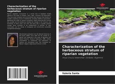Characterization of the herbaceous stratum of riparian vegetation