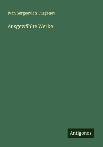 Ausgewählte Werke