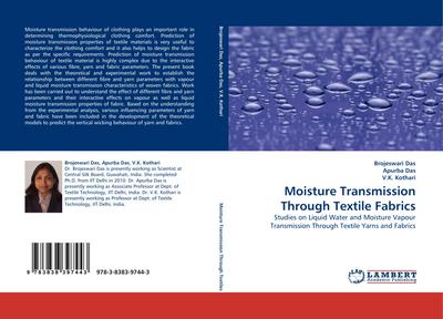 Moisture Transmission Through Textile Fabrics