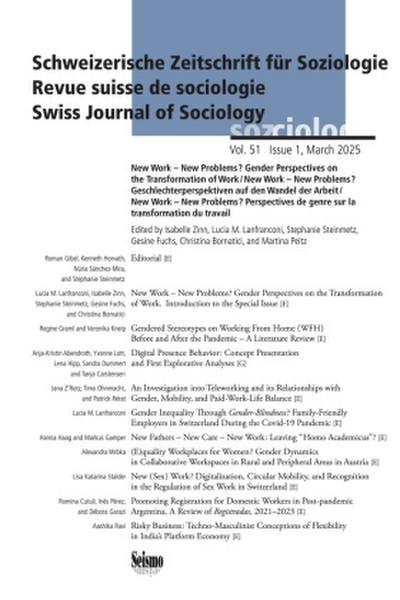 Schweizerische Zeitschrift für Soziologie