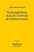 Rechtsangleichung in der EU im Bereich der direkten Steuern