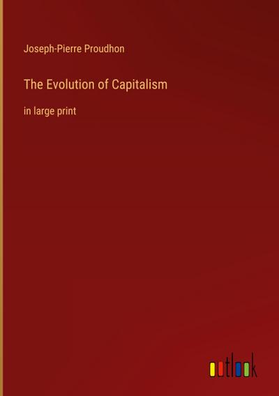 The Evolution of Capitalism