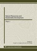 Natural Resources and Sustainable Development