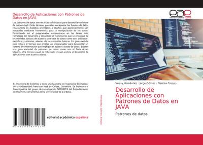 Desarrollo de Aplicaciones con Patrones de Datos en JAVA