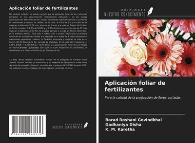 Aplicación foliar de fertilizantes