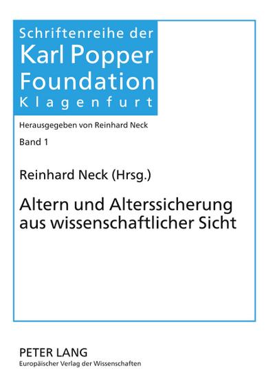 Altern und Alterssicherung aus wissenschaftlicher Sicht