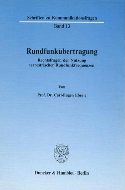 Rundfunkübertragung.