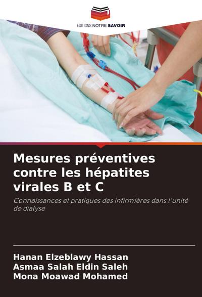 Mesures préventives contre les hépatites virales B et C