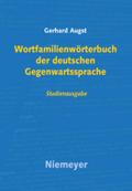 Wortfamilienwörterbuch der deutschen Gegenwartssprache