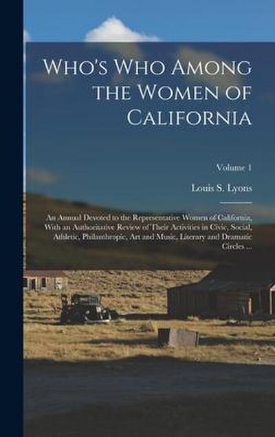 Who’s Who Among the Women of California