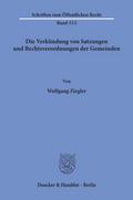 Die Verkündung von Satzungen und Rechtsverordnunge