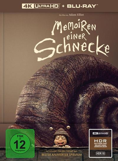 Memoiren einer Schnecke Mediabook (UHD+BR) LE  Limitiertes Mediabook, 4K