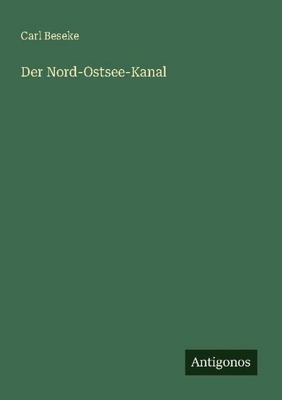Der Nord-Ostsee-Kanal