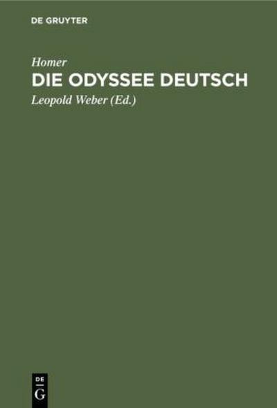 Die Odyssee Deutsch