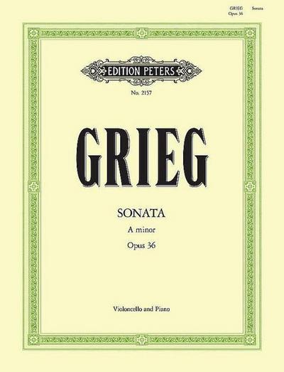 Sonate a-Moll op.36für Violoncello und Klavier