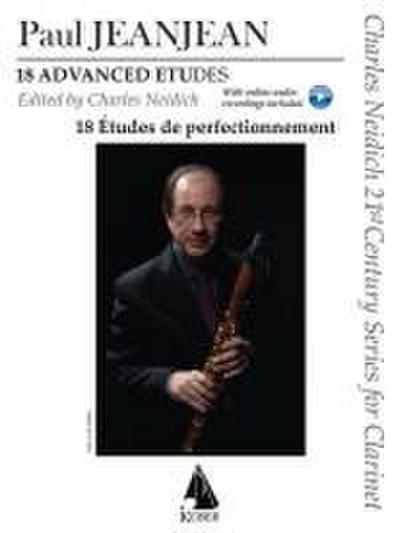 18 Advanced Etudes for Clarinet: Charles Neidich 21st Century Series (Book/Online Audio)